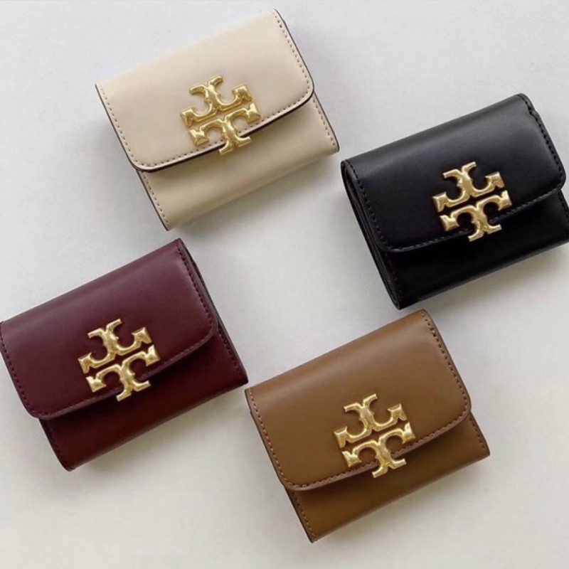 TB Eleanor Compact Leather Wallet