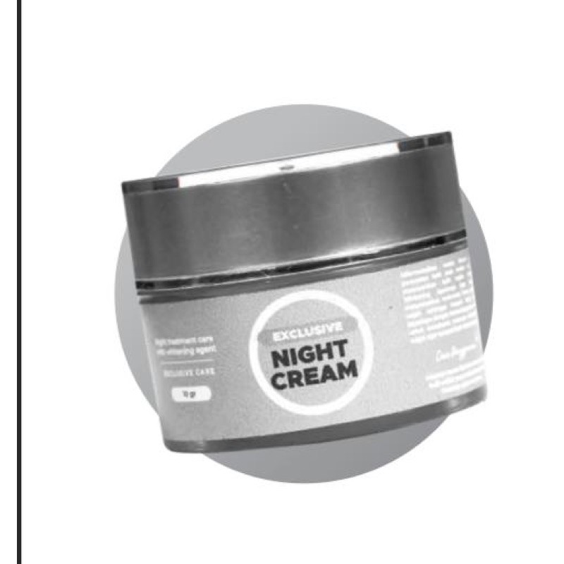 Paket Exclusive shale 25% Khusus Flek Hitam Bening's Skincare By dr.Oky Pratama ~ BENING'S CLINIC Perawatan wajah-Night cream