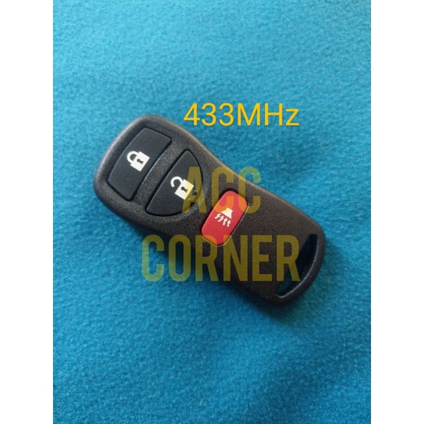 remote alarm nissan grand livina Xgear ultimate XV HWS 433mhz