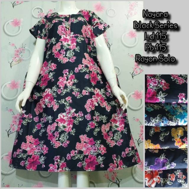 Ecer Daster Payung Katun Rayon|Bumil dan Busui friendly nayara
