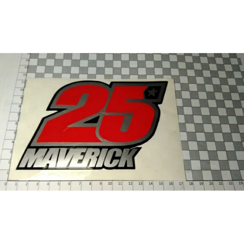 

stiker 25 Maverick 17cm