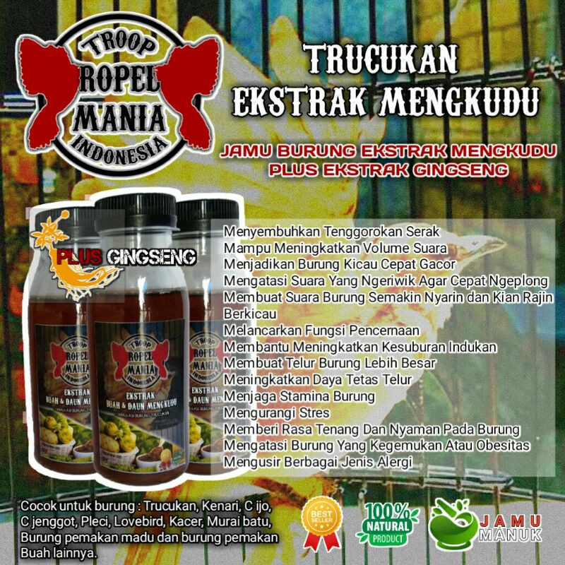 Jual JAMU TRUCUKAN HERBAL TOP UP ROPEL | Shopee Indonesia