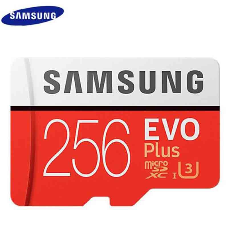 Micro SD Samsung Evo Plus 256gb Memory HP SDXC 256 gb UHS-I Card