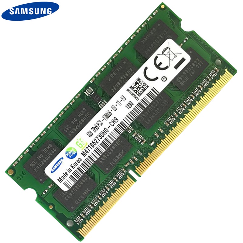 Samsung DDR3 4GB 2RX8 1333MHz PC3-10600s 204PIN SO-DIMM Untuk Laptop