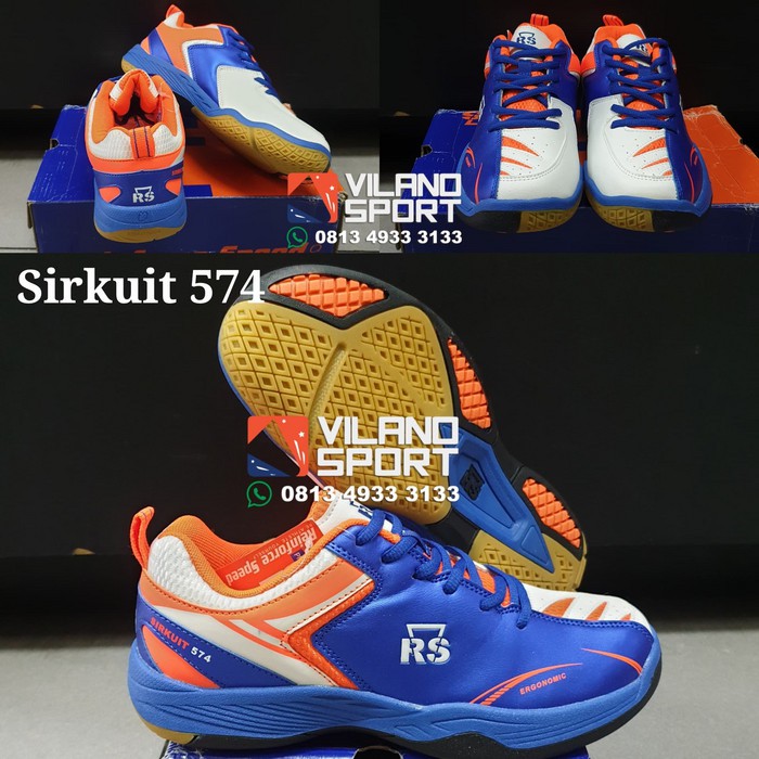 Sepatu Badminton RS Sirkuit 574