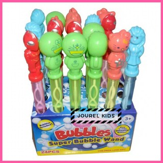  mainan  anak  bubble gun stik sabun gelumbung karakter slime 