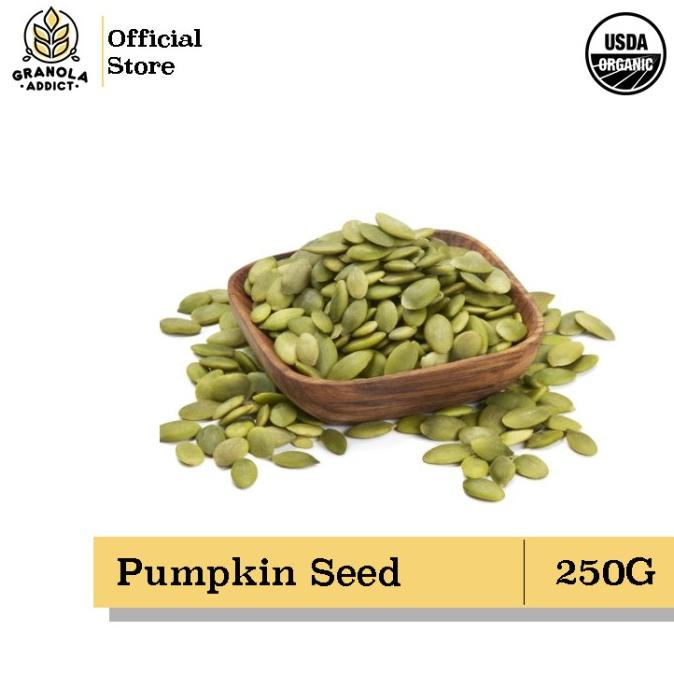 

DISKON Pumpkin Seed / Biji Labu Kupas 250G - Granola Addict Ingredients AP068