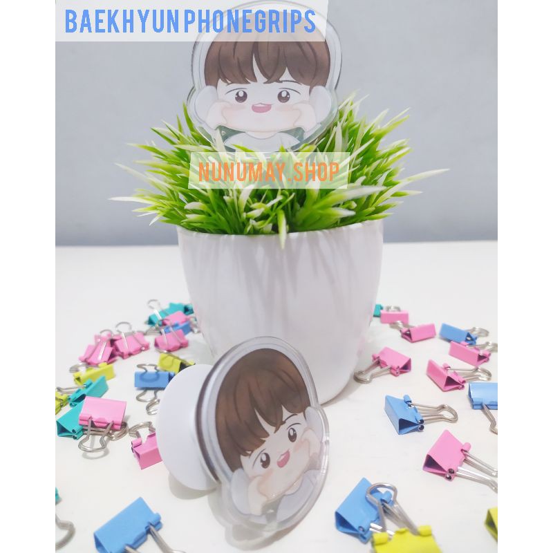 EXO-SC | BAEKHYUN Phonegrips/griptok Acrilyc