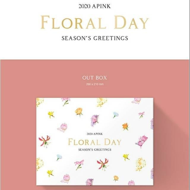 Apink Official Merch - Kpop Official Merch - Apink 2020 Season's Greetings Floral Day Official