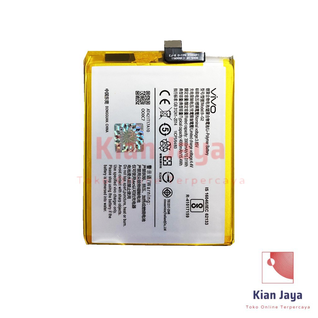 Baterai Vivo V15 / B-G2 Original OEM Batre Batrai Battery Hp V 15 BG2 Ori