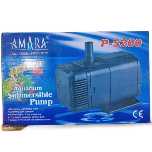 POMPA KOLAM AMARA 5200 POMPA AQUARIUM CELUP WATER PUMP POMPA AIR AMARA
