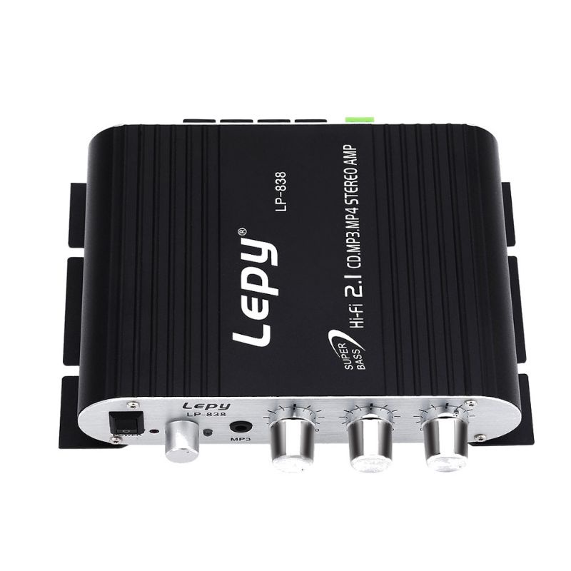 Lepy HiFi Stereo Amplifier Treble Bass Booster