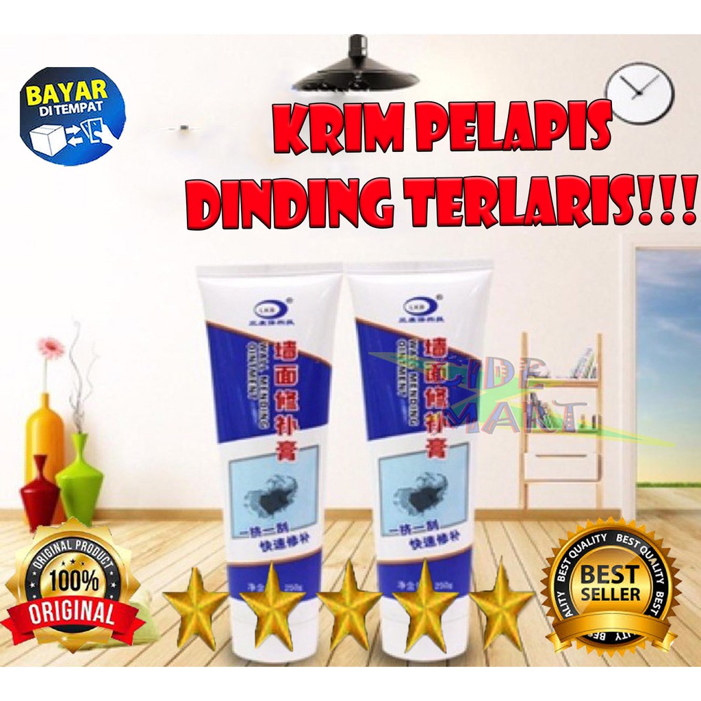 [COD] Krim pelapis dinding / Dempul tembok anti bocor/ Krim Perbaikan Dinding Anti Air