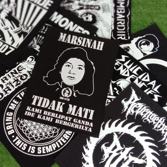 ⚡uper KejutanBackpatch Sablon/Patch Punggung Suicidal Ramones Marsinah/Emblem Belakang Jaket