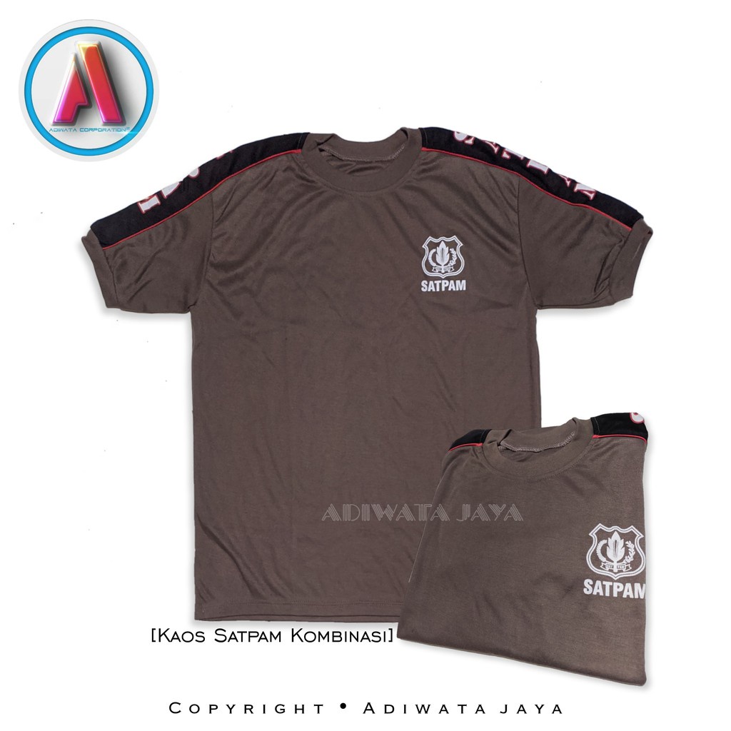 Jual Baju Kaos Security Satpam Securiti Sekurity Sekuriti Lengan Tangan
