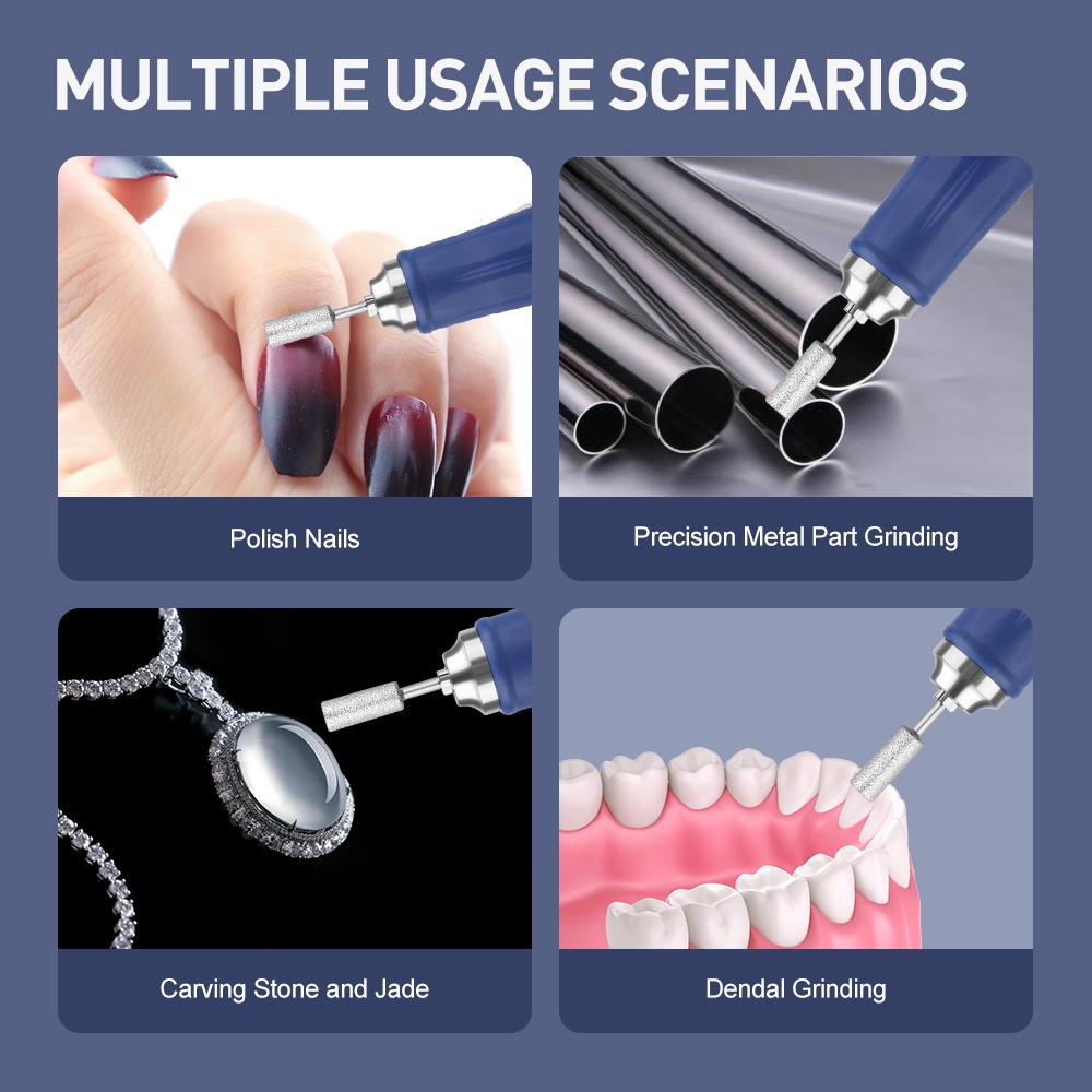 65W Strong 210 105L Brushless Nail Drills Manicure Machine Pedicure Electric Strong 35000RPM File Bits Nails Art Equipment
