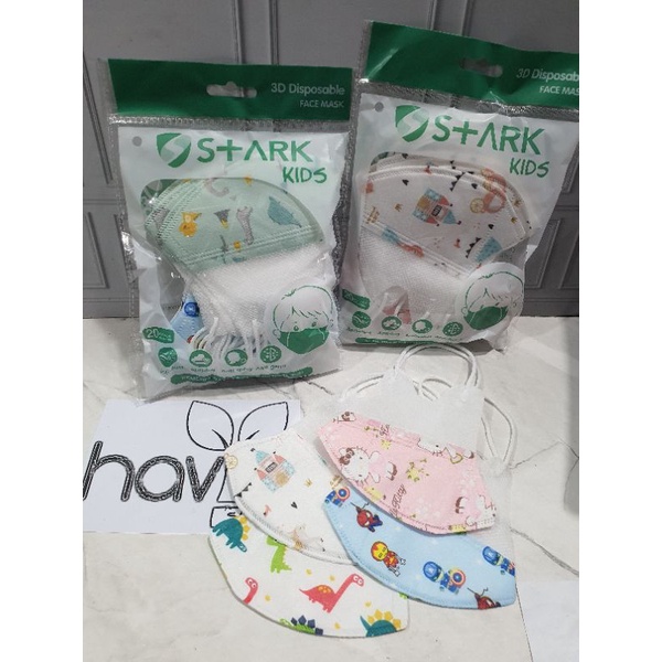 MASKER ANAK LUCU model DUCKBILL/DISPOSABLE MASK/MASKER ANAK BTS BT21 KF94-3