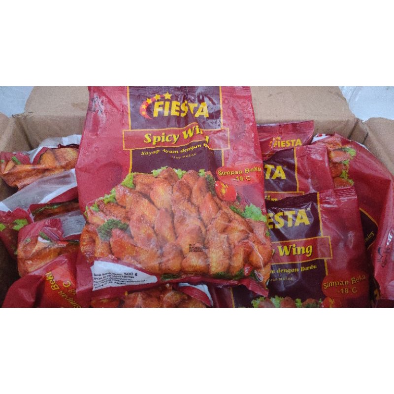 

SPICY WING FIESTA 500GR