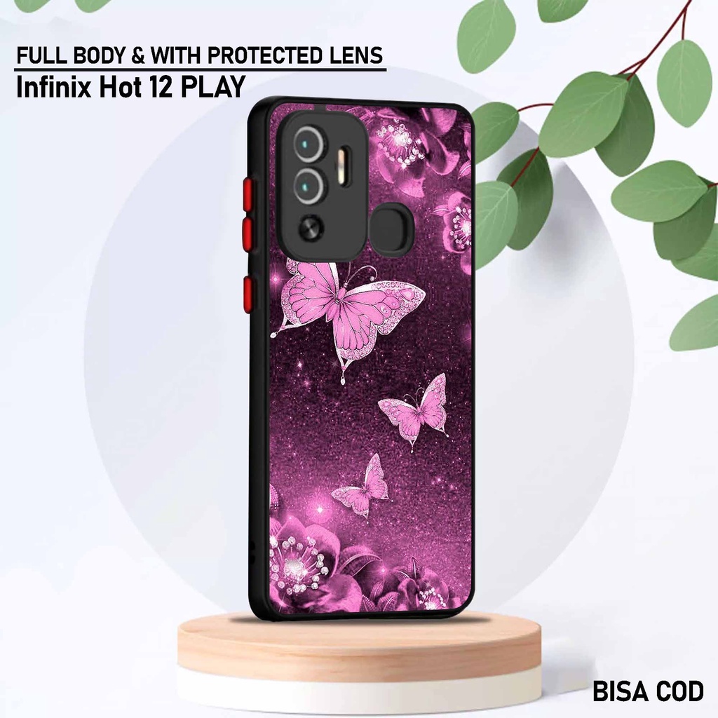 Sukses Case INFINIX HOT 12 PLAY - Softcase Dove Infinix Hot 12 Play - Silikon Hp Infinix Hot 12 Play