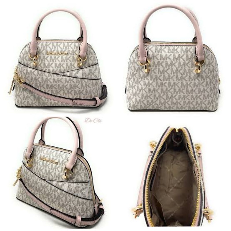 co kak garagealey MICHAEL KORS MK XS DOME CROSSBODY PINK VANILLA