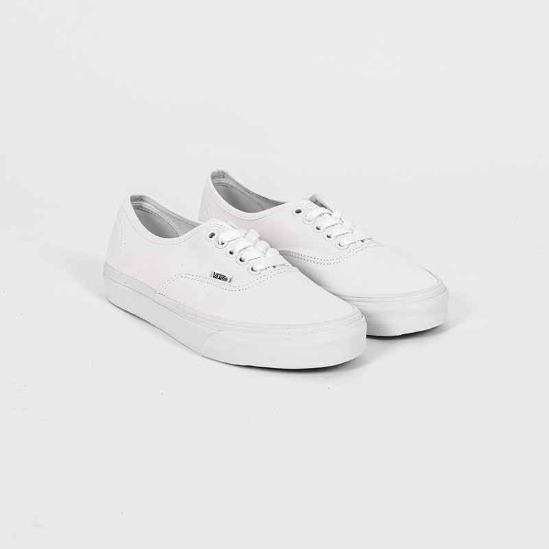 Vans Authentic True White Canvas // Vans Authentic Full White Canvas Original