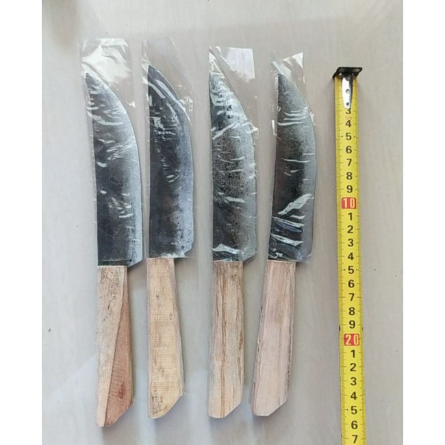 Pisau dapur cepet Rifki,pisau dapur murah,pisau dapur gagang kayu, pisau dapur tradisional