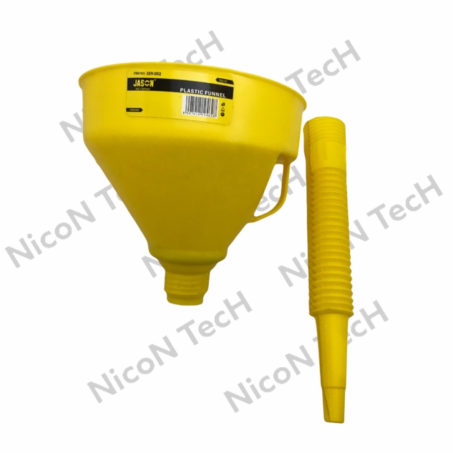 Corong Minyak 14 cm / Saringan Minyak Plastik / Plastic Funner