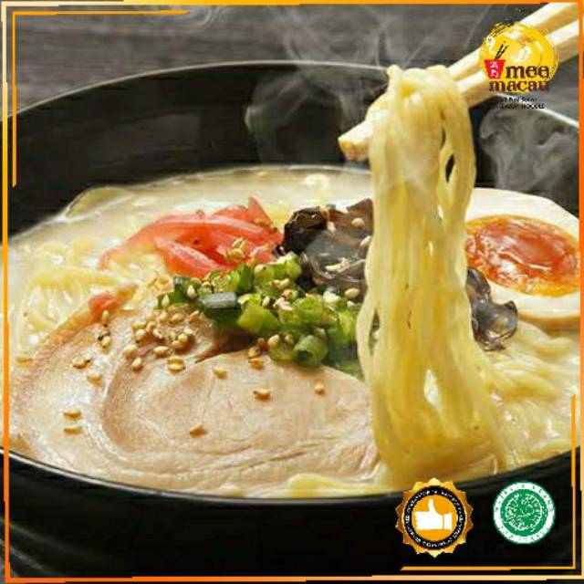 Mie Ramen Mentah Jepang | Kenyal Telur Ayam Kampung Untuk Mie Kuah | 1 Kg 1 Kilo 12 Porsi | Mie Ramen Mentah Halal Lebih Licin Enak Cocok Untuk Jualan | Harga Termurah Kualitas Terbaik Langsung Pabrik Produksi Fresh Tiap Hari