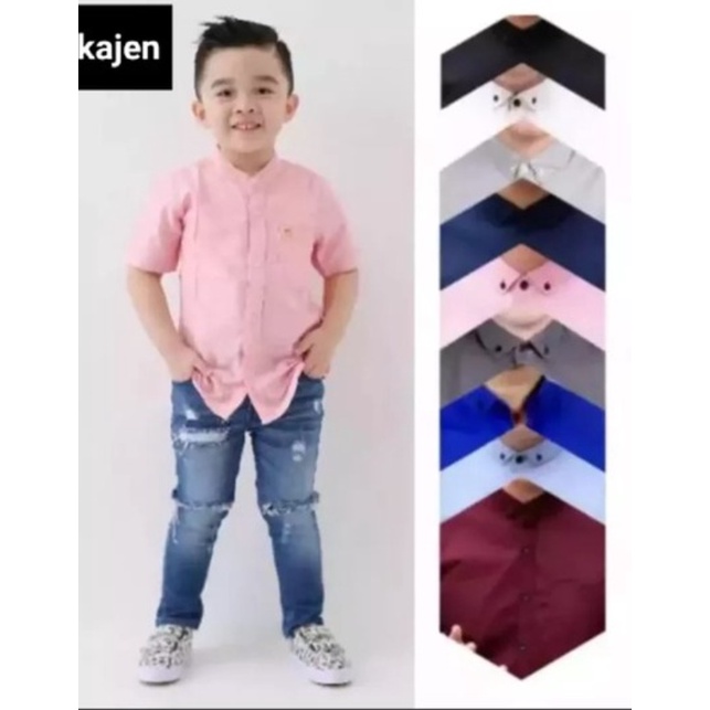 COD, PROMO,,,Kemeja Anak// Kemeja Koko Ciangi Distro Premium Murah//,Kemeja Anak Remaja Oxford //Hem Polos Kemeja Anak Kemeja