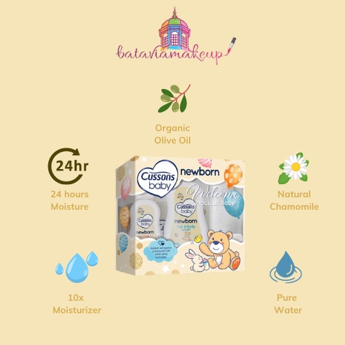 Cussons Baby Newborn Pack / Gift Pack/Cusson Kado Bayi Hampers/Kado Bayi Free Bubble Wrap-3