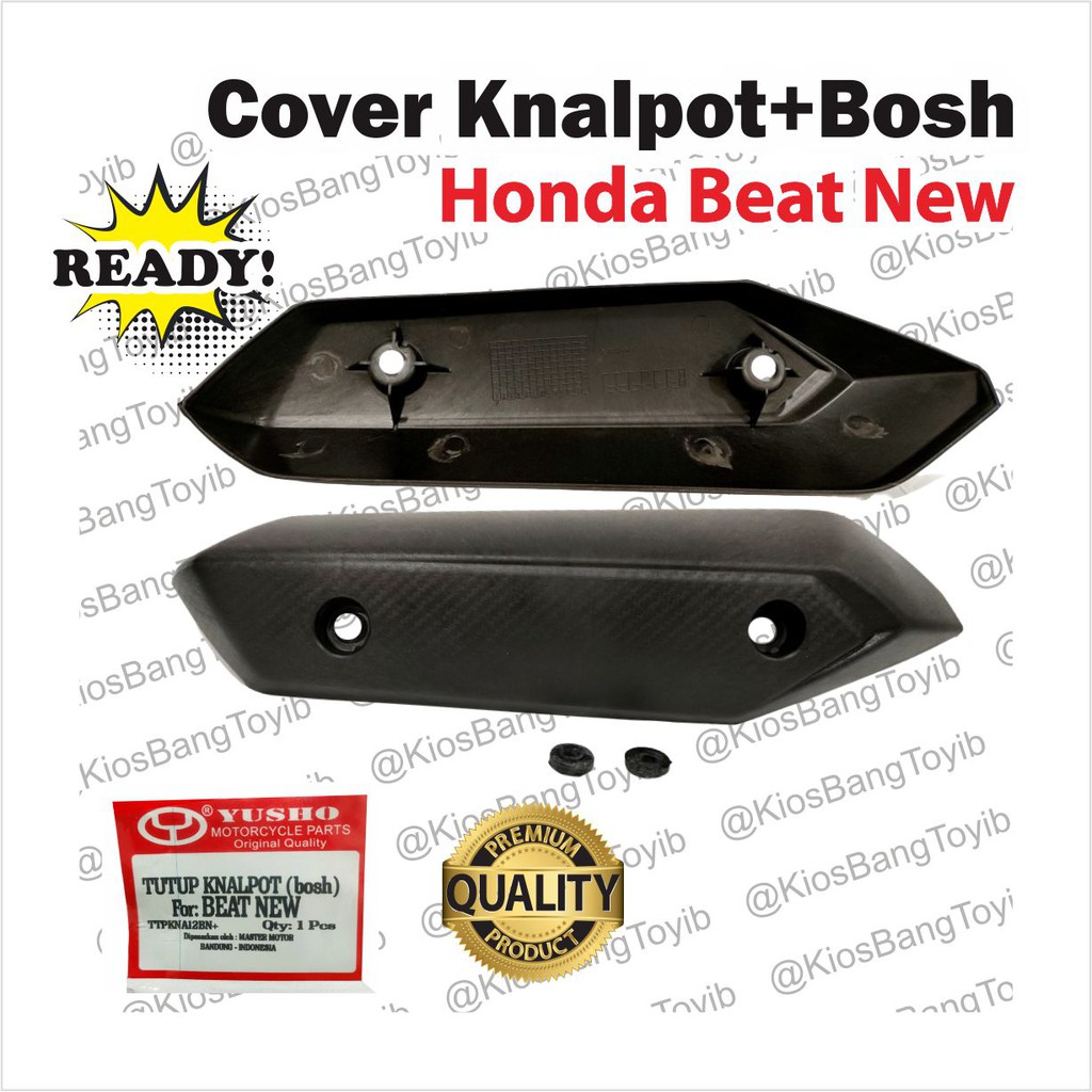 Cover Tutup Tameng Pelindung Knalpot Honda Beat Vario Yamaha Mio ★YUSHO★