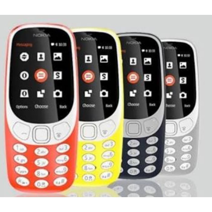 ORIGINAL (ASLI) NOKIA 3310 NEW REBORN 2017 GARANSI RESMI NOKIA