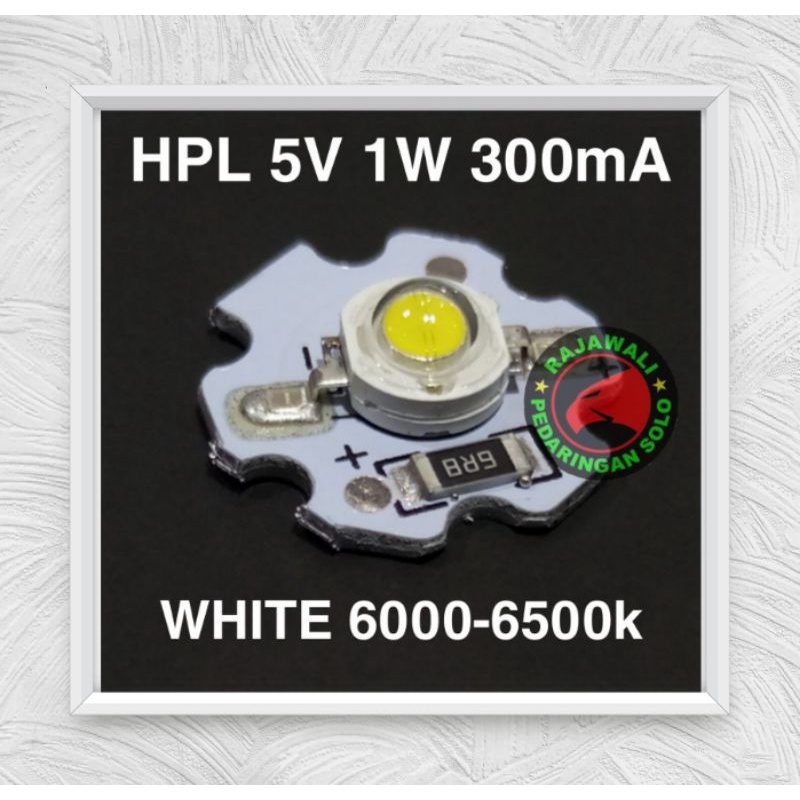 LED HPL 5V 1W 300mA