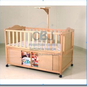 Unik Hakari Tempat Tidur Bayi Baby Box Rangka KayuTanpa Kelambu Miao TTBA HK 045 New Berkualitas