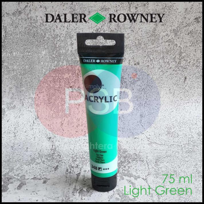 

Best Sale Cat Akrilik Daler Rowney Simply Acrylic 75 Ml Light Green