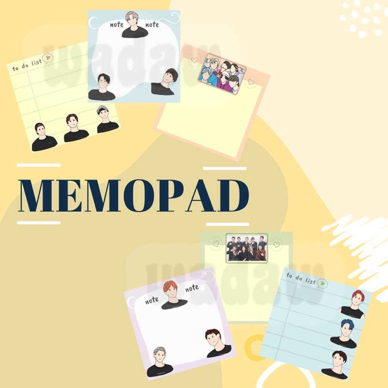 

Memopad NCT E-X-O
