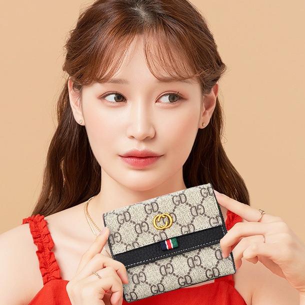 (MURAH) DOMPET LIPAT WANITA KECIL KULIT KALIMA IMPORT BATAM KOREA BRANDED MURAH CEWEK MINI SLOT KART