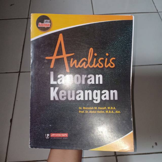 PRELOVED BUKU ANALISIS LAPORAN KEUANGAN EDISI KEEMPAT