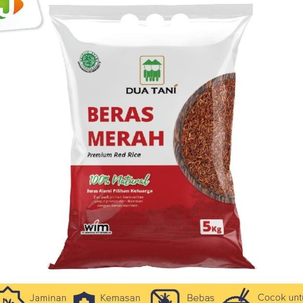 

Beras Merah Dua Tani 5Kg - Halal Cocok Untuk Diet Dan Kualitas Premiu