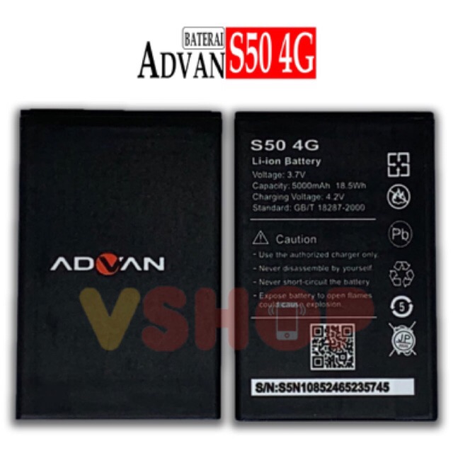 BATERAI BATRE FOR ADVAN S50 4G BATTERY