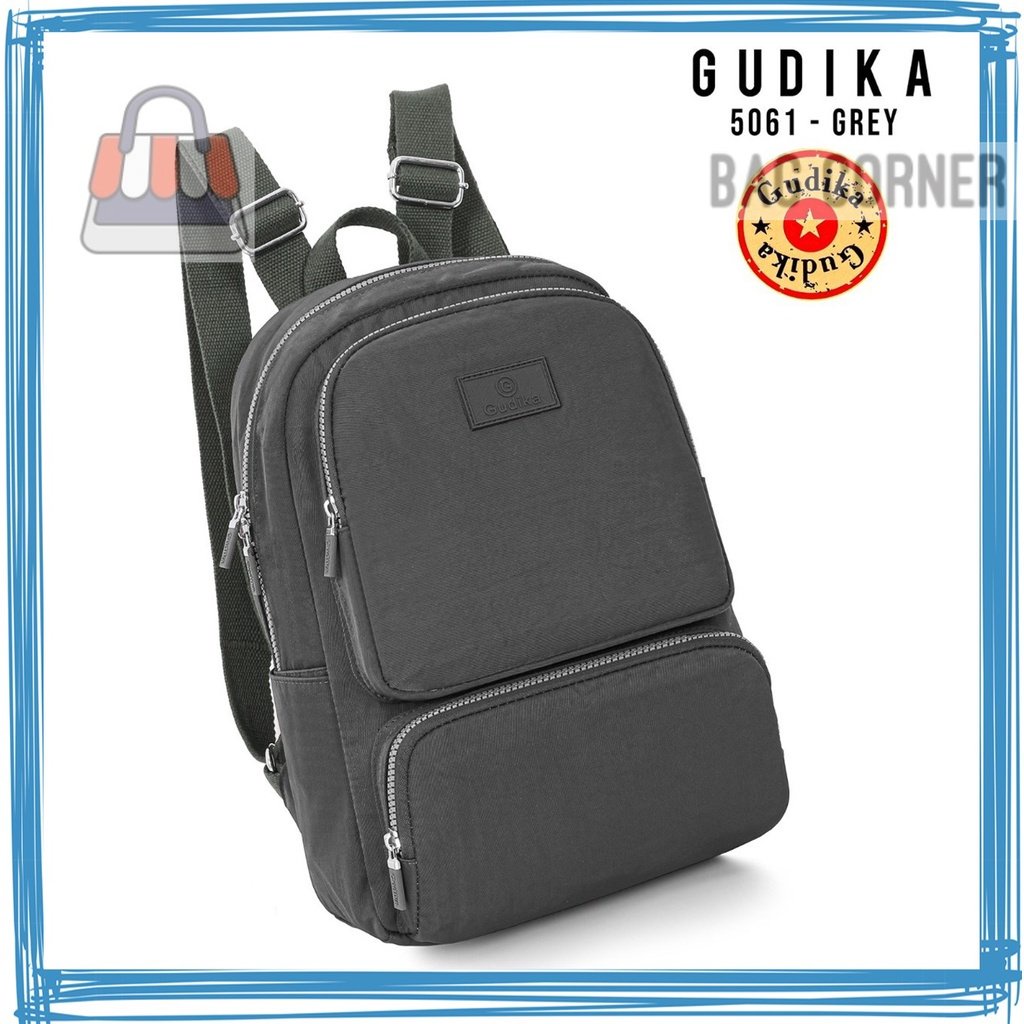 BagCorner - GUDIKA 5061 Original - Tas Ransel Backpack Gudika Anti Air Fashionable Import Muat Lapto