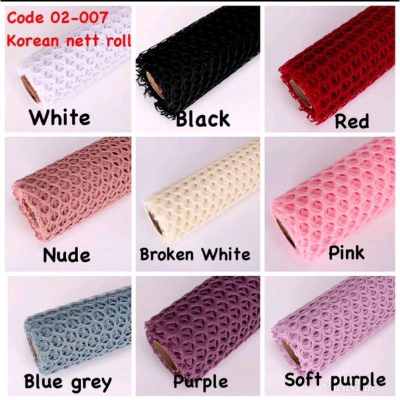 

Korean Nett Roll Motif Bulat