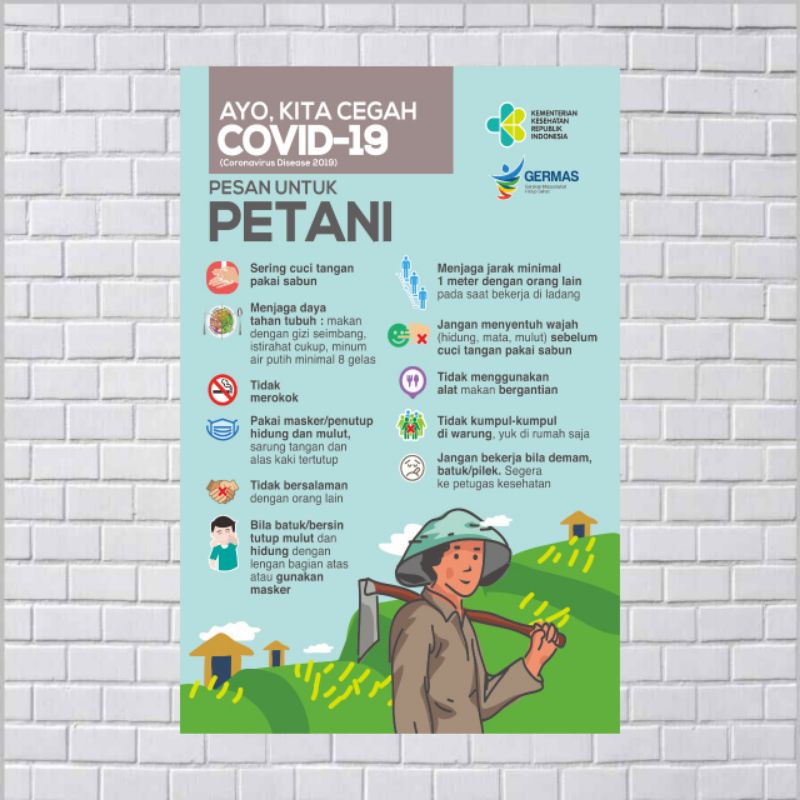 Poster Kesehatan Tentang Pencegahan COVID-19