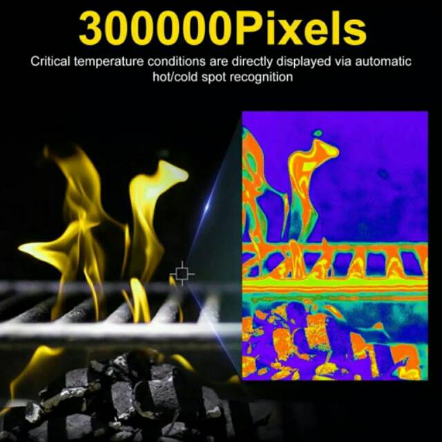 Thermal HT 02 imager camera infrared industri pabrik tambang batubara laboratorium
