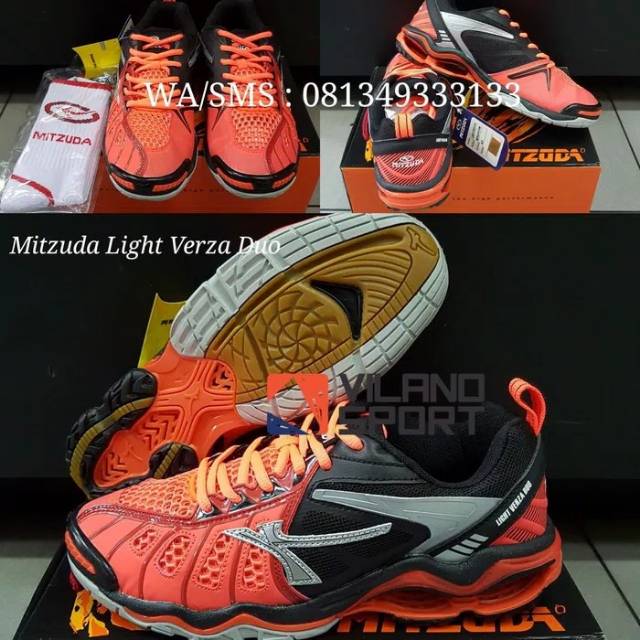 Sepatu Volly Mitzuda Light Verza Duo
Red