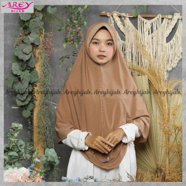 069 JUMBO SYAR'I ORI AREY HIJAB | JILBAB INSTAN KERUDUNG ORIGINAL-1