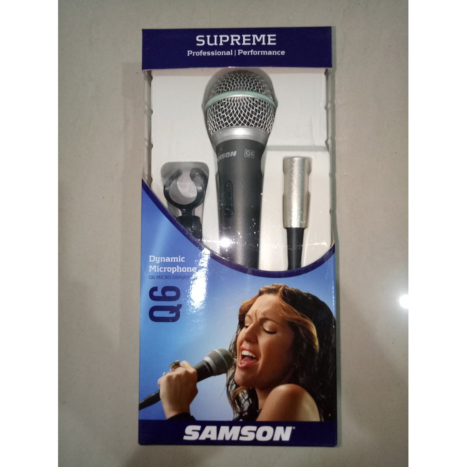 Mic / Microphone Samson Q6 Dynamic
