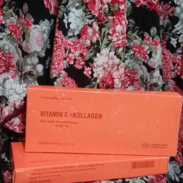 Vitamin C +Kolagen Rodotex Merah