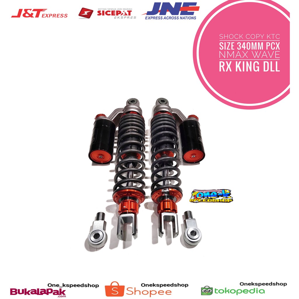 SHOCKBREAKER SOK TABUNG ATAS COPY KTC EXTREM340-320-280 mm Jupiter PCX nmax wave RX king aerox Vega