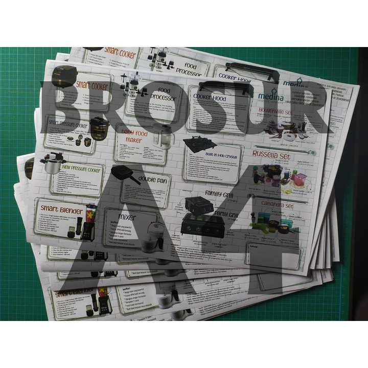 

Brosur/Flyer Full Colour Ukuran A4 Kertas ART 120 gsm 1 Sisi